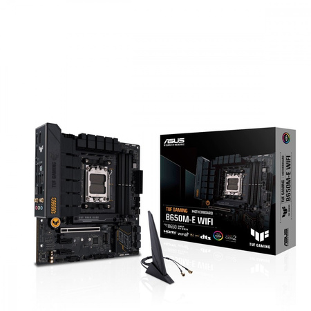 ASUS PŁYTA GŁÓWNA TUF GAMING B650M-E WIFI AM5 4DDR5 HDMI MATX