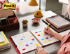 ZAKŁADKI INDEKSUJĄCE FOLIOWE 38X25,4MM 3M POST-IT® DO ARCHIWIZACJI 686-AL MIX 2X8SZT