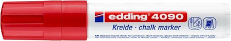MARKER KREDOWY EDDING 4090 CZERWONY 4-15 MM