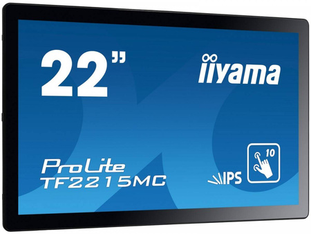 IIYAMA MONITOR 22 TF2215MC-B2 POJEMNOŚCIOWY 10PKT PIANKA IPS DP HDMI
