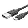 KABEL USB DO MICRO USB UGREEN US289 QC 3.0 2.4A 1M (CZARNY)