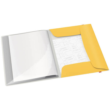 ALBUM OFERTOWY A4 LEITZ COSY 46700019 CIEPŁY ŻÓŁTY 20 KOSZULEK