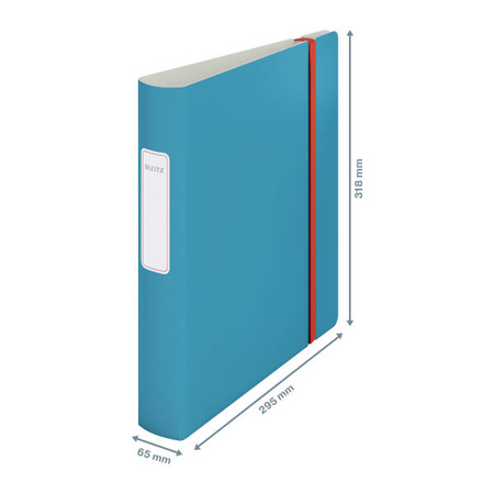 SEGREGATOR A4 LEITZ ACTIVE COSY 180° 65 MM 10390061 MORSKI NIEBIESKI