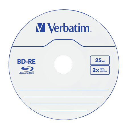 PŁYTA BD-RE 25GB 2X VERBATIM 43615 JEWEL 5 SZT.