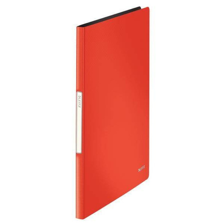 Album ofertowy A4 LEITZ SOLID 45641020 czerwony 20 koszulek