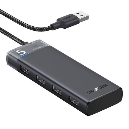 ADAPTER, HUB USB-A DO 4X USB-A UGREEN CM653 (SZARY)