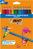 KREDKI OŁÓWKOWE BIC KIDS TROPICOLORS 9375173 MIX*18