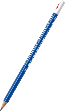 OŁÓWEK OSTRZONY TRÓJKĄTNY PENTEL 2B