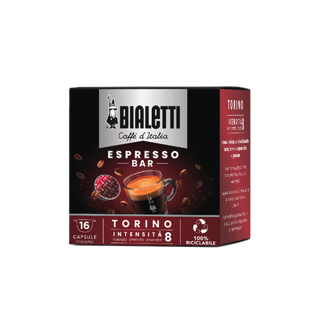 KAWA W KAPSUŁKACH BIALETTI - TORINO - 16 KAPSUŁEK