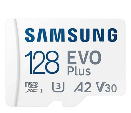 SAMSUNG KARTA PAMIĘCI MICROSD MB-MC128SA EU EVO PLUS 128GB + ADAPTER