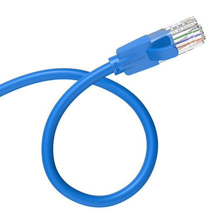 KABEL SIECIOWY UTP CAT6 VENTION IBELD RJ45 ETHERNET 1000MBPS 0,5M NIEBIESKI