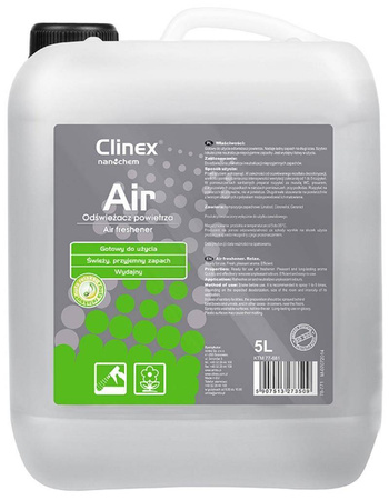 ODŚWIEŻACZ POWIETRZA W PŁYNIE CLINEX NUTA RELAKSU 5L