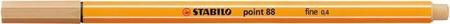 Cienkopis STABILO POINT 88/88 ochra jasna 0.4