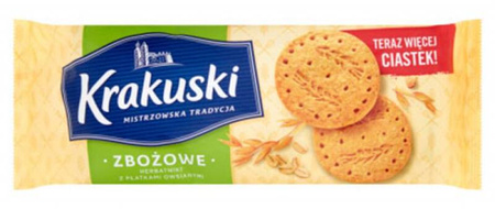 CIASTKA KRAKUSKI ZBOŻOWE 201G