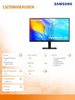 SAMSUNG MONITOR 27 CALI VIEWFINITY S80D IPS 3840X2160 UHD 16:9 1XHDMI 1XDP 3XUSB 3.0 5MS PINP/PBYP 60HZ HAS+PIVOT PŁASKI 3YON-SITE