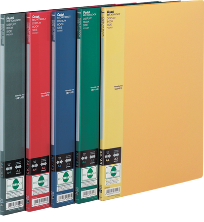 ALBUM OFERTOWY A4/A3 PENTEL SIDE DCF642-D ZIELONY 20 KIESZENI