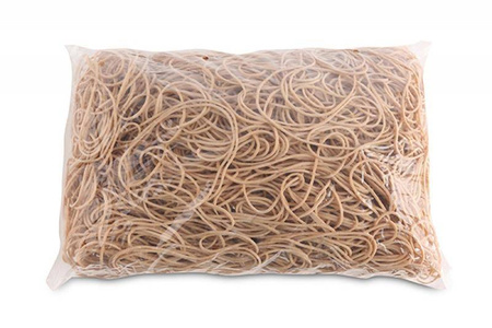 GUMKI RECEPTURKI OFFICE PRODUCTS 80MM 1,5X1,5MM 60% NATURALNE 1KG
