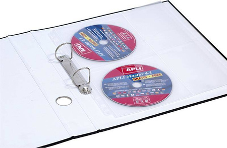 KOSZULKI GROSZKOWE A4 DONAU NA PŁYTY CD PP 160MIC