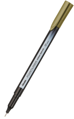 CIENKOPIS PENTEL POINTLINER S40-E4 ZŁOTO-BRĄZOWY 0.4 MM