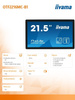IIYAMA MONITOR 22 CALE OTF2216MC-B1, VA,POJ.10PKT.1100CD,IP65,OUTDOOR, VGA, HDMI,DP,RJ45