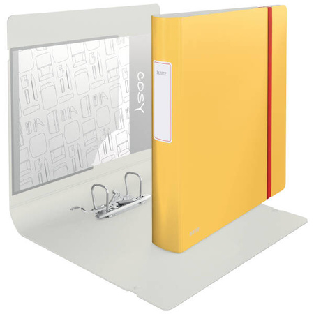 SEGREGATOR A4 LEITZ ACTIVE COSY 180° 65 MM 10390019 CIEPŁY ŻÓŁTY