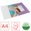 TECZKA Z GUMKĄ A4 ESSELTE COLOUR'BREEZE 628495 LAWENDOWY KARTON