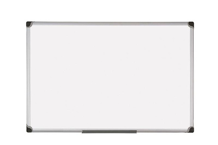 TABLICA SUCHOŚCIERALNA MAGNETYCZNA 60X90CM BI-OFFICE TOP PROFESSIONAL CERAMICZNA BIAŁA RAMA ALUMINIOWA