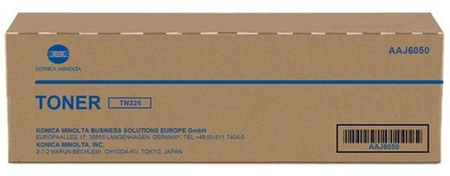 TONER ORYGINALNY MINOLTA TN326 AAJ6050 CZARNY 25000 STRON