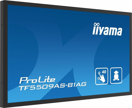IIYAMA MONITOR 55 CALI TF5539AS-B1AG,IPS,4K,HDMIX2,DP,RJ45,3XUSB,2X10W, ANDROID,24/7,IP65