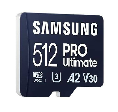 SAMSUNG KARTA PAMIĘCI MICROSD MB-MY512SA/WW PRO ULTIMATE 512GB + ADAPTER