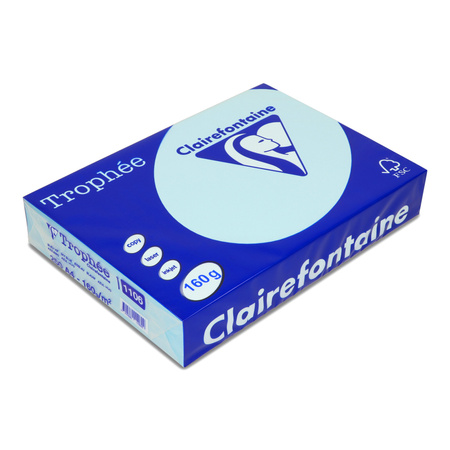 PAPIER KSERO KOLOR A4 TROPHEE JASNY NIEBIESKI 160G 250 ARK