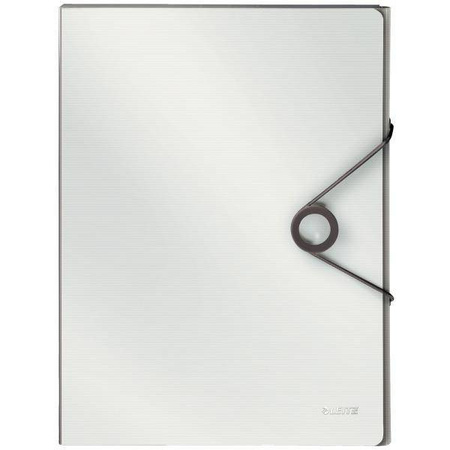 Teczka z gumką A4 LEITZ SOLID 45681001 biała PP 30mm