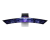 SAMSUNG MONITOR 34 CALE LS34BG850SUXEN OLED 3440X1440 ULTRAWQHD 21:9 1XMICROHDMI/1XMINIDP/2XUSB-C (65W) 0,1MS ZAKRZYWIONY WIFI/BT HAS 175HZ SMART GAMI
