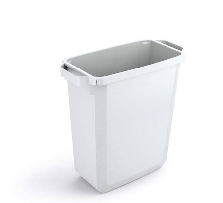 KOSZ NA ŚMIECI 60L DURABLE DURABIN 1800496010 BIAŁY