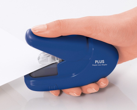 ZSZYWACZ PLUS STAPLE-FREE SL106-AB NIEBIESKI 5 KART