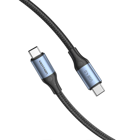 KABEL USB-C DO USB-C 240W VENTION TAVHF USB 4.0 5A 1M 40GBPS (SZARY)