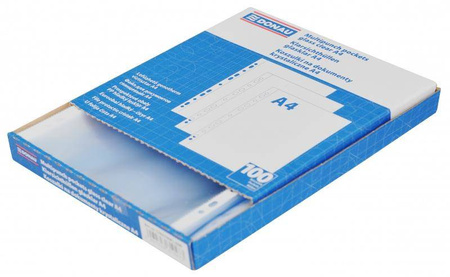 KOSZULKI KRYSTALICZNE A4 DONAU W PUDEŁKU PP 45MIC 100SZT