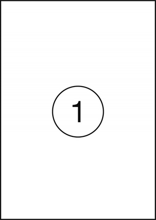 ETYKIETY SAMOPRZYLEPNE 199.6X289.1MM OFFICE PRODUCTS BIAŁE 100ARK*1SZT