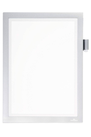 RAMKA MGNETYCZNA A4 DURABLE DURAFRAME MAGNETIC NOTE 498923 SREBRNA