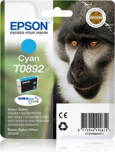 TUSZ ORYGINALNY EPSON T0892 C13T08924011 CYAN 3,5 ML