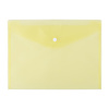 TECZKA KOPERTOWA NA ZATRZASK A4 D.RECT 5530 TRANSPARENTNA ŻÓŁTA PP