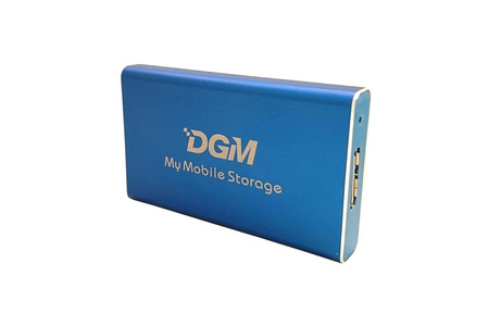 DYSK ZEWNĘTRZNY SSD 128 GB DGM MY MOBILE STORAGE MMS128BL USB 3.0 NIEBIESKI