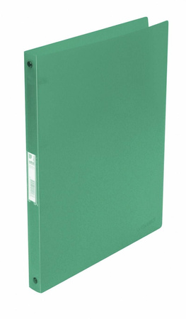 SEGREGATOR A4 PP Q-CONNECT 22MM TRANSPARENTNY ZIELONY 4 RINGI