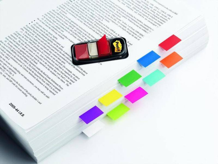 ZAKŁADKI INDEKSUJĄCE FOLIOWE 25,4X43,2MM 3M POST-IT® 680-4 POMARAŃCZOWE 50SZT
