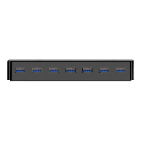 Adapter Hub Orico 7xUSB 3.0 (czarny)