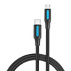 Kabel USB-C 2.0 do Micro USB Vention COVBH 2A 2m czarny