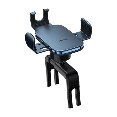 UCHWYT SAMOCHODOWY GRAWITACYJNY BASEUS METAL AGE II DO OKRĄGŁEJ KRATKI (SZARY)