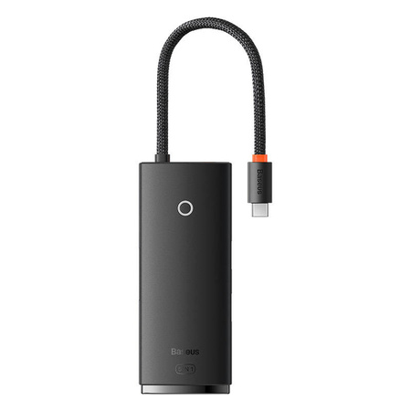 HUB BASEUS 5-PORTOWY USB-C DO HDMI+USB3.0X3+PD (CZARNY)