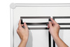 RAMKA MGNETYCZNA DO A3 DURABLE DURAFRAME MAGNETIC TOP 498701 CZARNA 5 SZTUK