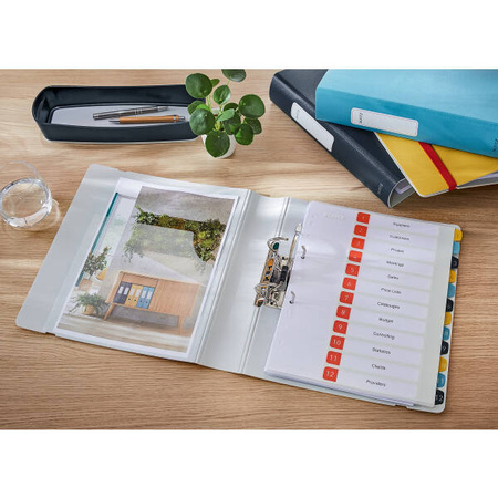 SEGREGATOR A4 LEITZ ACTIVE COSY 180° 65 MM 10390019 CIEPŁY ŻÓŁTY